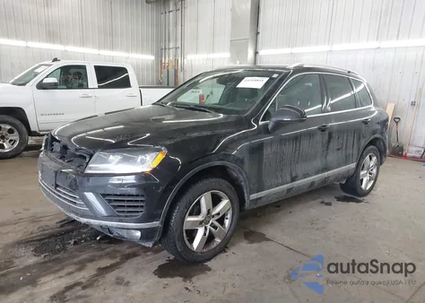 2017 Volkswagen Touareg V6 Wolfsburg Edition from USA, damaged, VIN WVGRF7BP8HD006167